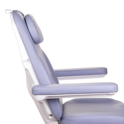 Professional electric recliner-bed for beauticians MODENA BD-8194, 3 motors, purple color 3 Professional electric recliner-bed for beauticians MODENA BD-8194, 3 motors, purple color 3