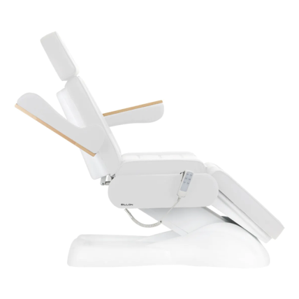 Profesionalus elektrinis gultas-lova kosmetologams SILLON LUX 273B, 3 variklių, baltos spalvos 2 Profesionalus elektrinis gultas-lova kosmetologams SILLON LUX 273B, 3 variklių, baltos spalvos 2