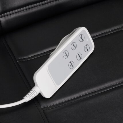 Profesionalus elektrinis gultas-lova kosmetologams SILLON Lux 273B, 3 variklių, juodos spalvos 15