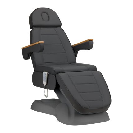 Profesionalus elektrinis gultas-lova kosmetologams SILLON LUX 273B, 3 variklių, pilkos spalvos Profesionalus elektrinis gultas-lova kosmetologams SILLON LUX 273B, 3 variklių, pilkos spalvos