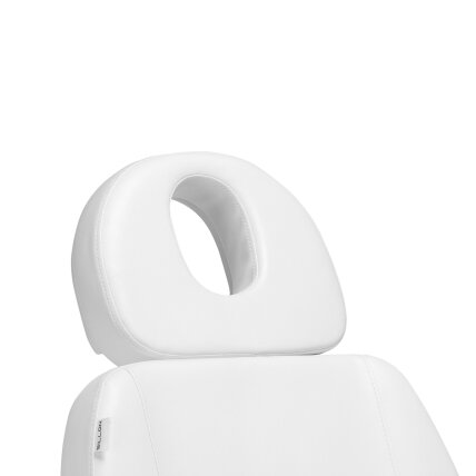 Profesionalus elektrinis gultas-lova kosmetologams SILLON LUXURY (3 varikliai + valdymas pedalais), baltos spalvos 12 Profesionalus elektrinis gultas-lova kosmetologams SILLON LUXURY (3 varikliai + valdymas pedalais), baltos spalvos 12