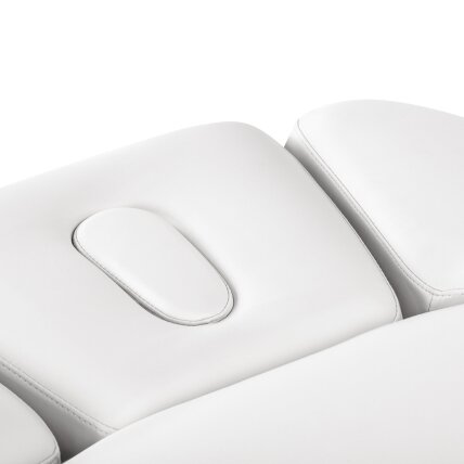 Profesionalus elektrinis masažo ir SPA gultas SILLON RELAX, baltos spalvos su juodu pagrindu 10