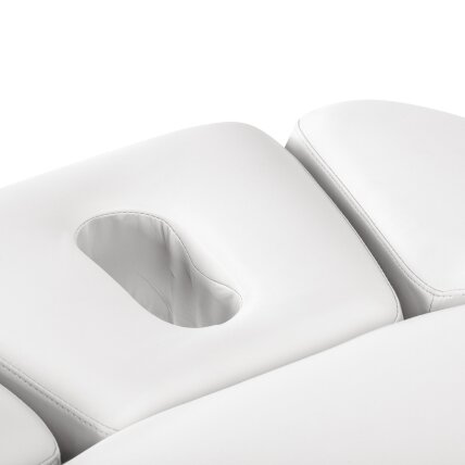 Profesionalus elektrinis masažo ir SPA gultas SILLON RELAX, baltos spalvos su juodu pagrindu 11