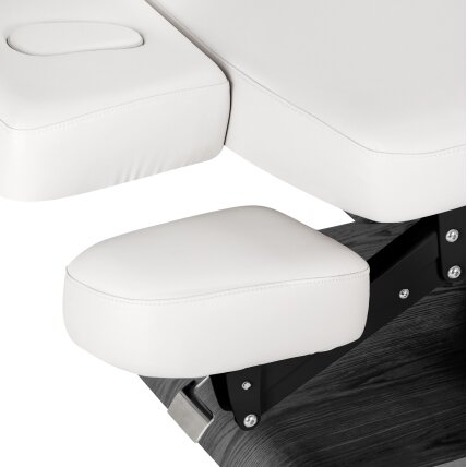 Profesionalus elektrinis masažo ir SPA gultas SILLON RELAX, baltos spalvos su juodu pagrindu 7