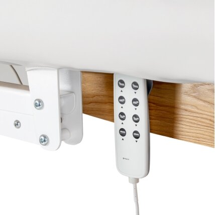 Profesionalus elektrinis masažo ir SPA gultas SILLON RELAX, baltos spalvos su šviesiu pagrindu 6