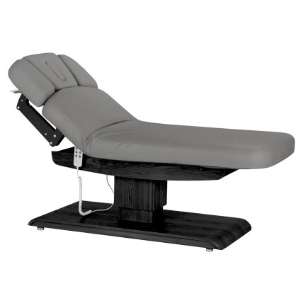 Profesionalus elektrinis masažo ir SPA gultas SILLON RELAX, pilkos spalvos su juodu pagrindu 1