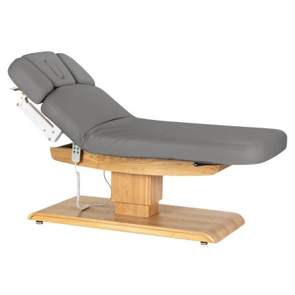 Profesionalus elektrinis masažo ir SPA gultas SILLON RELAX, pilkos spalvos su šviesiu pagrindu 1