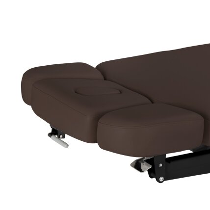 Profesionalus elektrinis masažo ir SPA gultas SILLON RELAX, rudos spalvos su juodu pagrindu 12