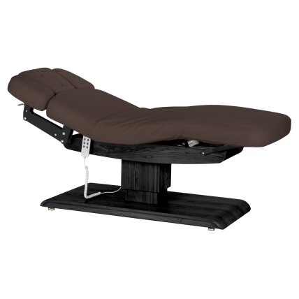 Profesionalus elektrinis masažo ir SPA gultas SILLON RELAX, rudos spalvos su juodu pagrindu Profesionalus elektrinis masažo ir SPA gultas SILLON RELAX, rudos spalvos su juodu pagrindu