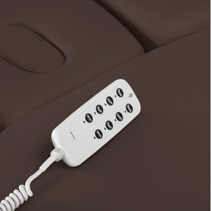 Profesionalus elektrinis masažo ir SPA gultas SILLON RELAX, rudos spalvos su šviesiu pagrindu 16 Profesionalus elektrinis masažo ir SPA gultas SILLON RELAX, rudos spalvos su šviesiu pagrindu 16