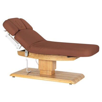 Profesionalus elektrinis masažo ir SPA gultas SILLON RELAX, rudos spalvos su šviesiu pagrindu 1 Profesionalus elektrinis masažo ir SPA gultas SILLON RELAX, rudos spalvos su šviesiu pagrindu 1