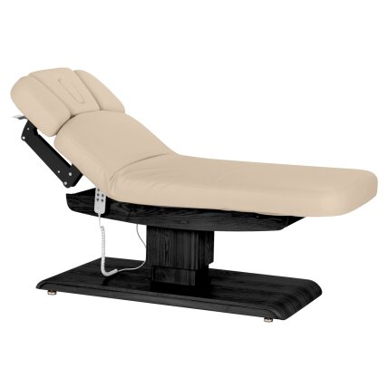 Profesionalus elektrinis masažo ir SPA gultas SILLON RELAX, smėlio spalvos su juodu pagrindu 1 Profesionalus elektrinis masažo ir SPA gultas SILLON RELAX, smėlio spalvos su juodu pagrindu 1