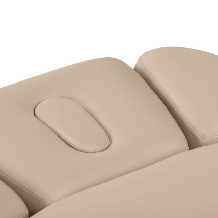 Profesionalus elektrinis masažo ir SPA gultas SILLON RELAX, smėlio spalvos su juodu pagrindu 10