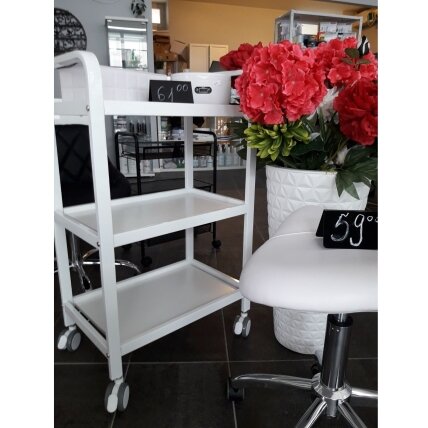 Professional aesthetic cosmetic trolley HS09, white color 7 Professional aesthetic cosmetic trolley HS09, white color 7