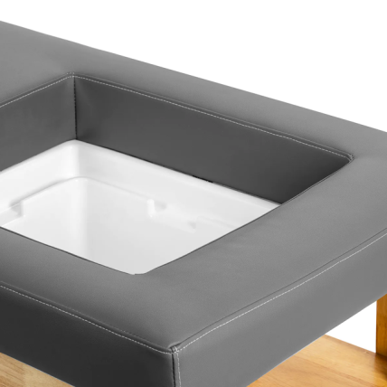 Gabbiano Head Spa Bali hair washing bed grey 11