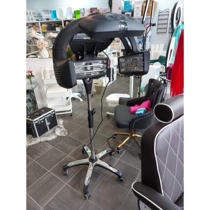 Professional hairdressing infrazone GABBIANO Y-707 with stand, black color 9 Professional hairdressing infrazone GABBIANO Y-707 with stand, black color 9