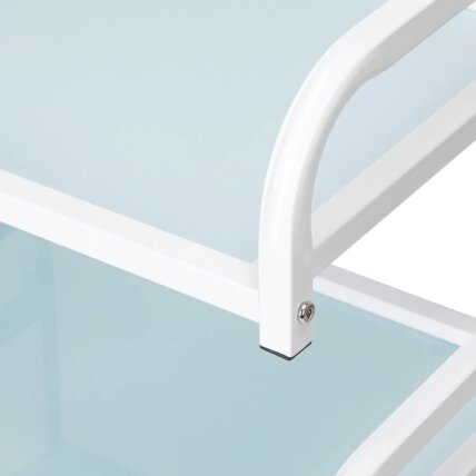 Professional cosmetology trolley BASIC 122, white color 4