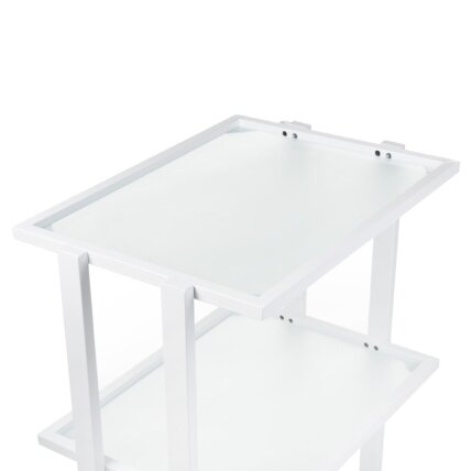 Professional trolley for beauty salons BCH-5043, white color 2 Professional trolley for beauty salons BCH-5043, white color 2