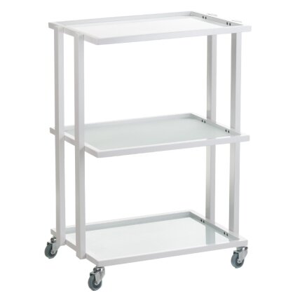 Professional trolley for beauty salons BCH-5043, white color Professional trolley for beauty salons BCH-5043, white color
