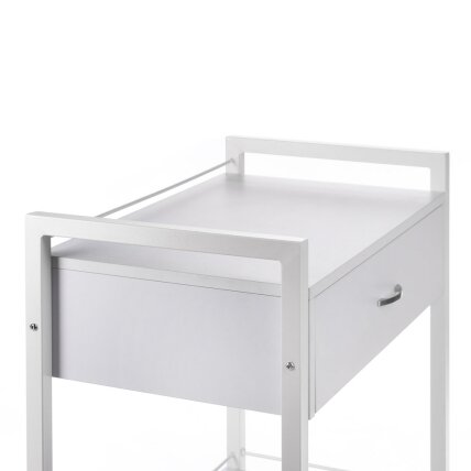 Professional cosmetic trolley BY-7017, white color 2 Professional cosmetic trolley BY-7017, white color 2