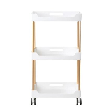 Professional cosmetology trolley HELPER 127, white 1
