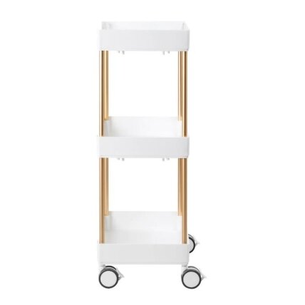 Professional cosmetology trolley HELPER 127, white 2