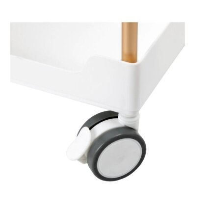 Professional cosmetology trolley HELPER 127, white 5 Professional cosmetology trolley HELPER 127, white 5