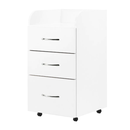 Professional cosmetic trolley KOMBI, white Professional cosmetic trolley KOMBI, white