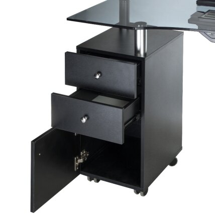 Professional manicure table with dust extractor BD-3453+P, black color 4 Professional manicure table with dust extractor BD-3453+P, black color 4
