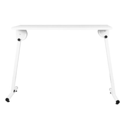 Professional mobile folding manicure table, white color 1 Professional mobile folding manicure table, white color 1