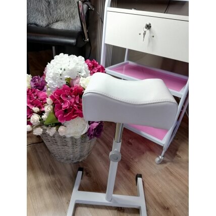 Professional pedicure tray for podological work BELL, white color 2 Professional pedicure tray for podological work BELL, white color 2