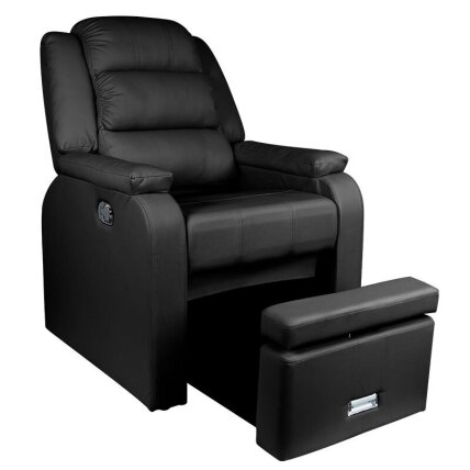 Professional armchair for pedicure procedures SPA HILTON, black color Professional armchair for pedicure procedures SPA HILTON, black color