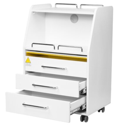 Professional podological helper with UV sanitation MOD 601, white color 3 Professional podological helper with UV sanitation MOD 601, white color 3