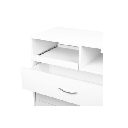 Professional podological trolley for cosmetologists Y-200, white color 3 Professional podological trolley for cosmetologists Y-200, white color 3