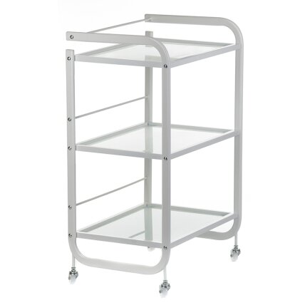Professional treatment trolley for cosmetologists BD-6002, white color 1 Professional treatment trolley for cosmetologists BD-6002, white color 1