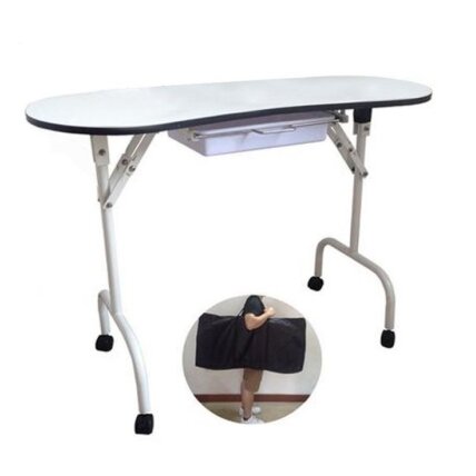 Professional folding manicure table with pull-out drawer MOD 4031 + transport bag Professional folding manicure table with pull-out drawer MOD 4031 + transport bag