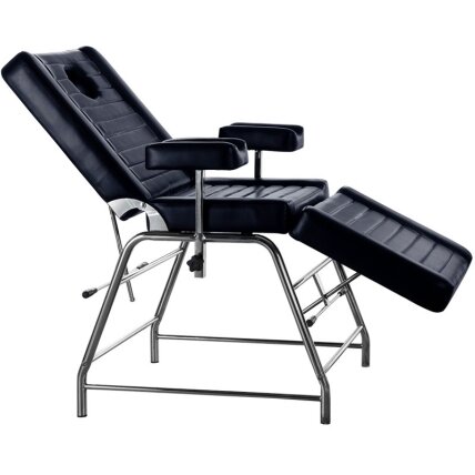Professional tattoo bed - chair PRO INK 602, black color Professional tattoo bed - chair PRO INK 602, black color