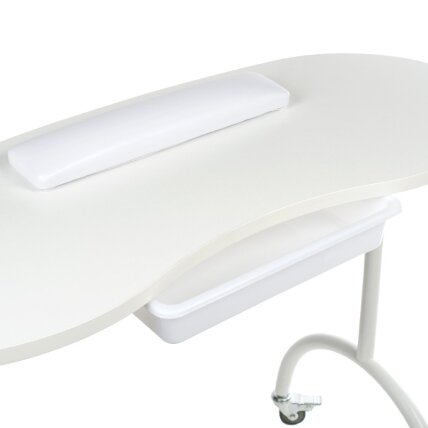 Professional folding manicure table BD-3416 + transport bag, white color 3 Professional folding manicure table BD-3416 + transport bag, white color 3