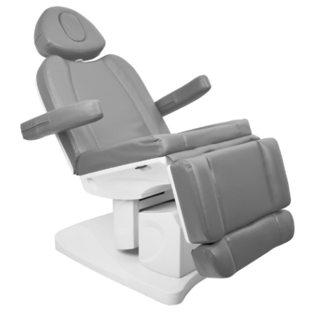 Professional electric cosmetology chair heated AZZURRO 708A, gray (4 motors) 4 Professional electric cosmetology chair heated AZZURRO 708A, gray (4 motors) 4