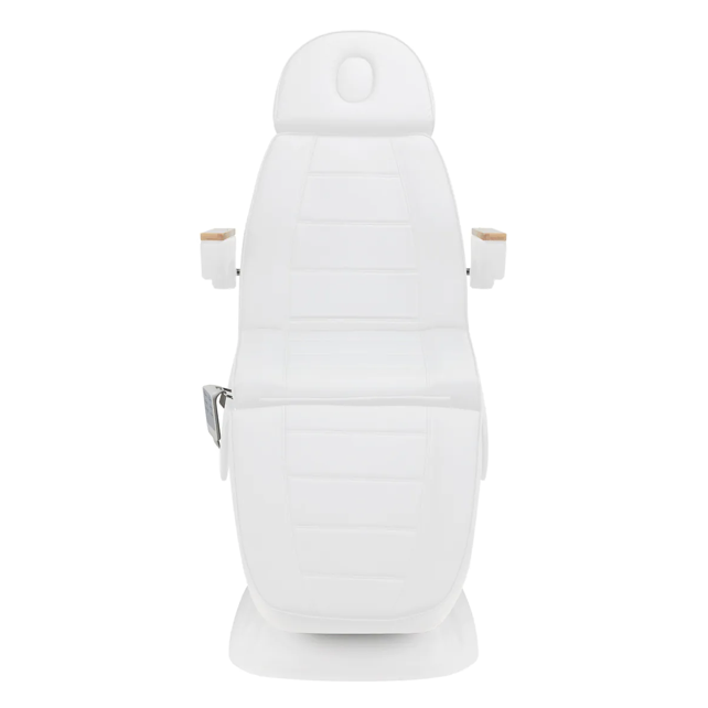 Profesionalus elektrinis gultas-lova kosmetologams SILLON LUX 273B, 3 variklių, baltos spalvos 4 Profesionalus elektrinis gultas-lova kosmetologams SILLON LUX 273B, 3 variklių, baltos spalvos 4