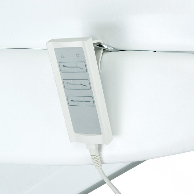 Profesionali elektrinė podologinė kėdė pedikiūro procedūroms BG-273C, šaltai baltos spalvos 3