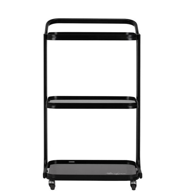 PRO INK 6701 professional cosmetology trolley, black color 2 PRO INK 6701 professional cosmetology trolley, black color 2