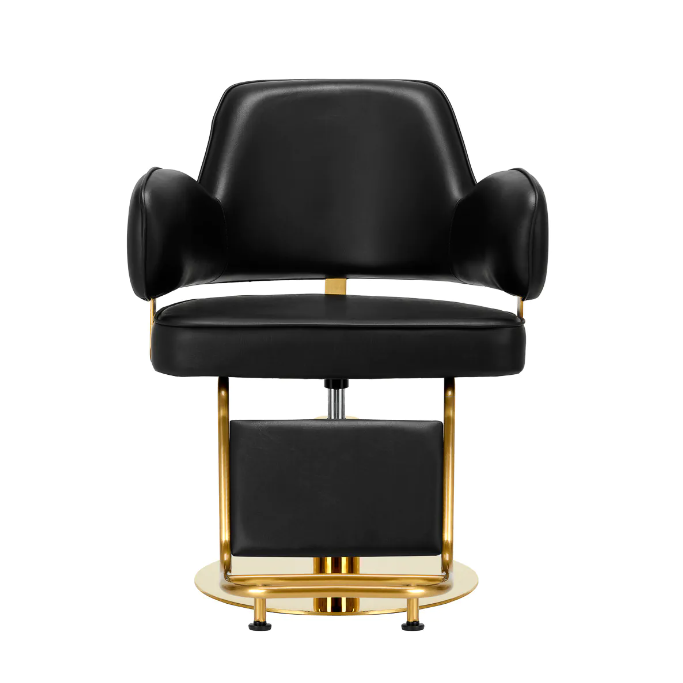 Professional hairdressing chair GABBIANO LINZ, black 1 Professional hairdressing chair GABBIANO LINZ, black 1