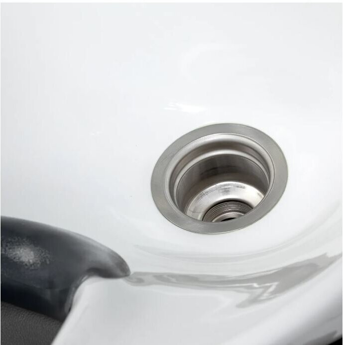 Professional hairdressing head sink GABBIANO ANKARA, gray 10