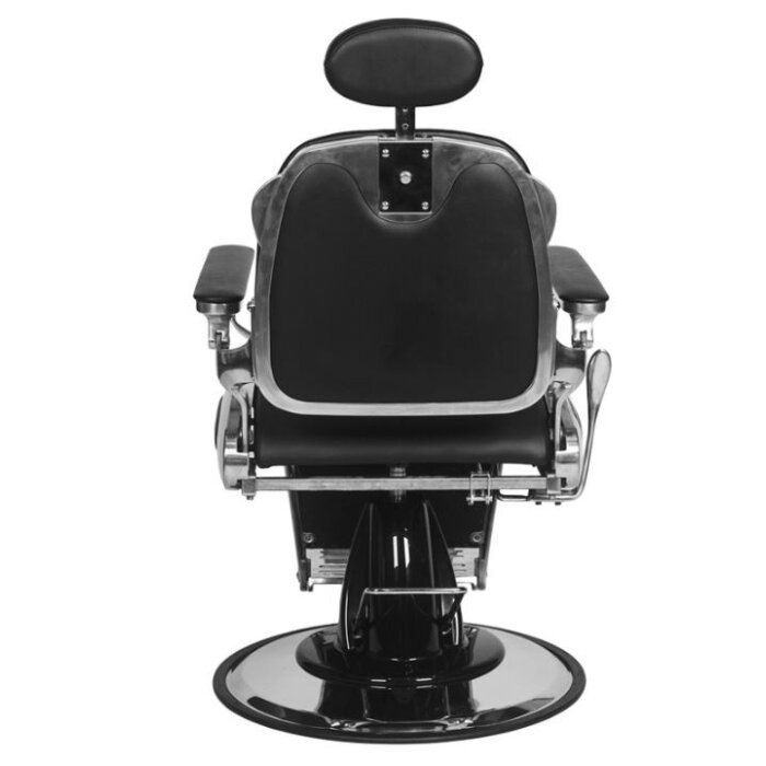 Professional barbers and beauty salons haircut chair GABBIANO FRANCESCO, black color 2 Professional barbers and beauty salons haircut chair GABBIANO FRANCESCO, black color 2