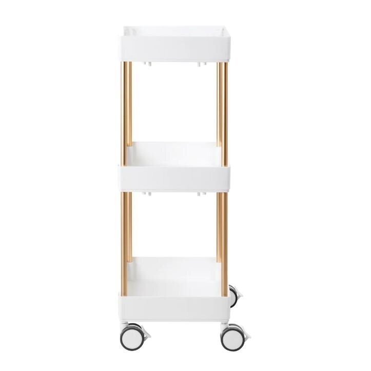Professional cosmetology trolley HELPER 127, white 2