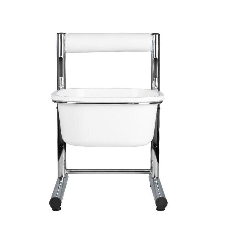 Professional pedicure bath for podiatric work with adjustable height, chrom color 1