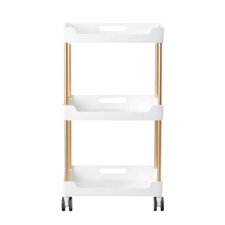 Professional cosmetology trolley HELPER 127, white 1