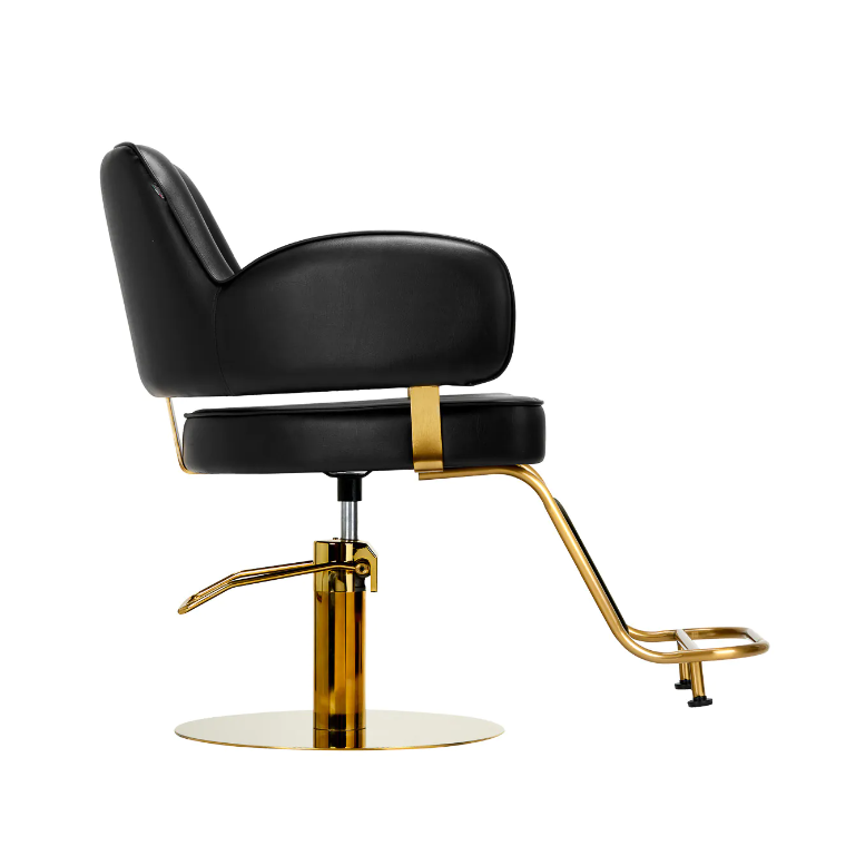 Professional hairdressing chair GABBIANO LINZ, black 3 Professional hairdressing chair GABBIANO LINZ, black 3