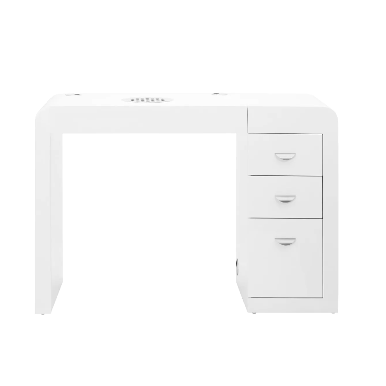 Professional manicure table with dust extractor 312, white 2 Professional manicure table with dust extractor 312, white 2